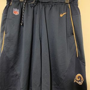 New Rams Nike DriFit shorts. Size 2X